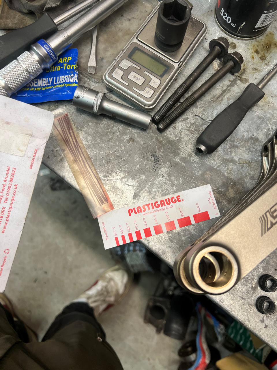 Plastigauge. Original! — Mazda 6 MPS