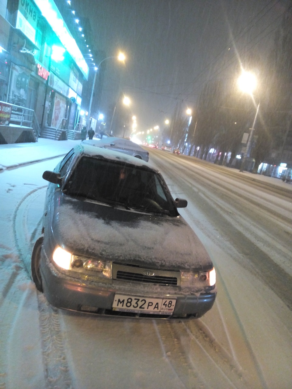 так собственно начинался замечательный вечер — Lada 21124