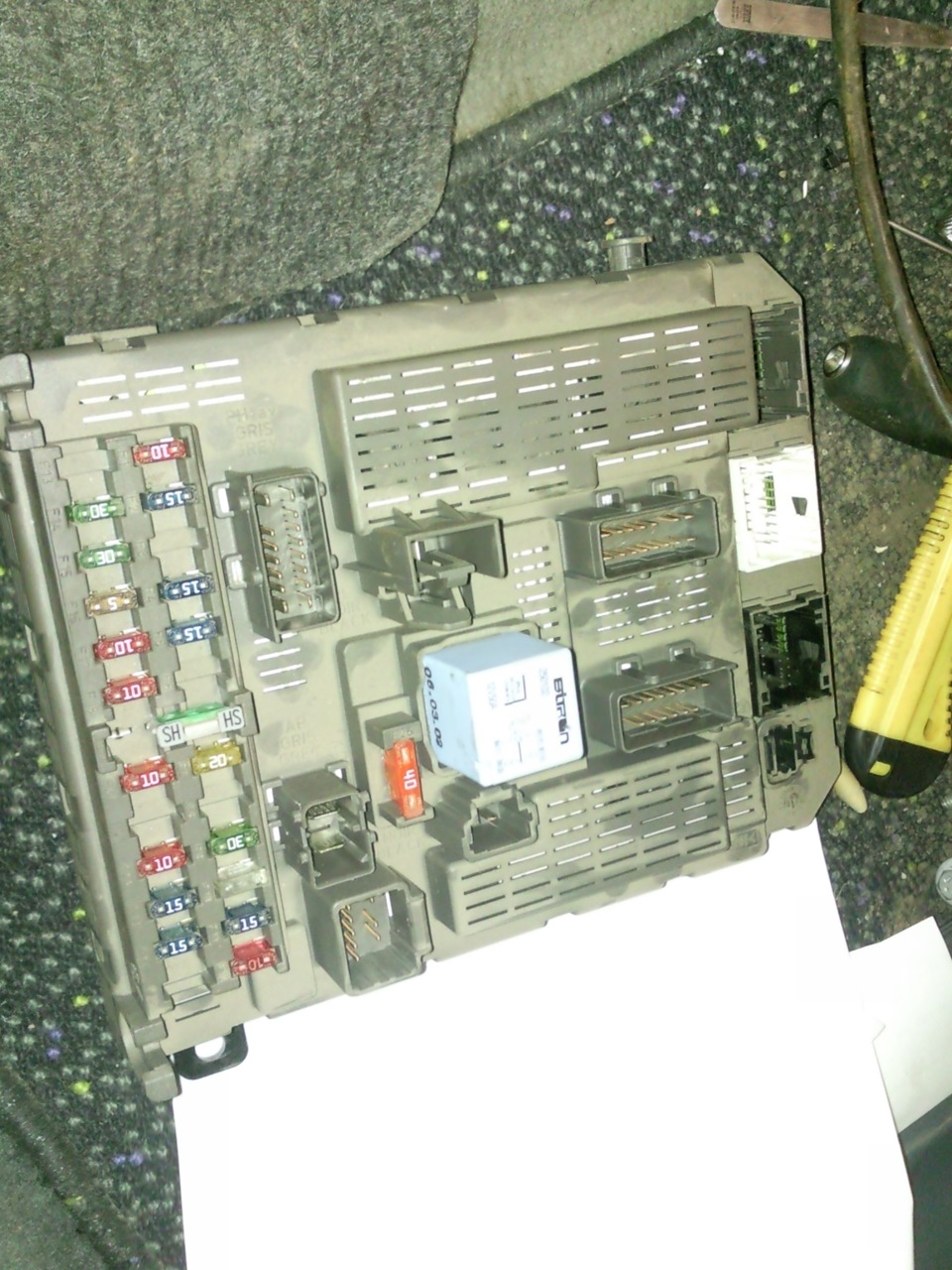 Фото в бортжурнале Citroen C5 (1G)