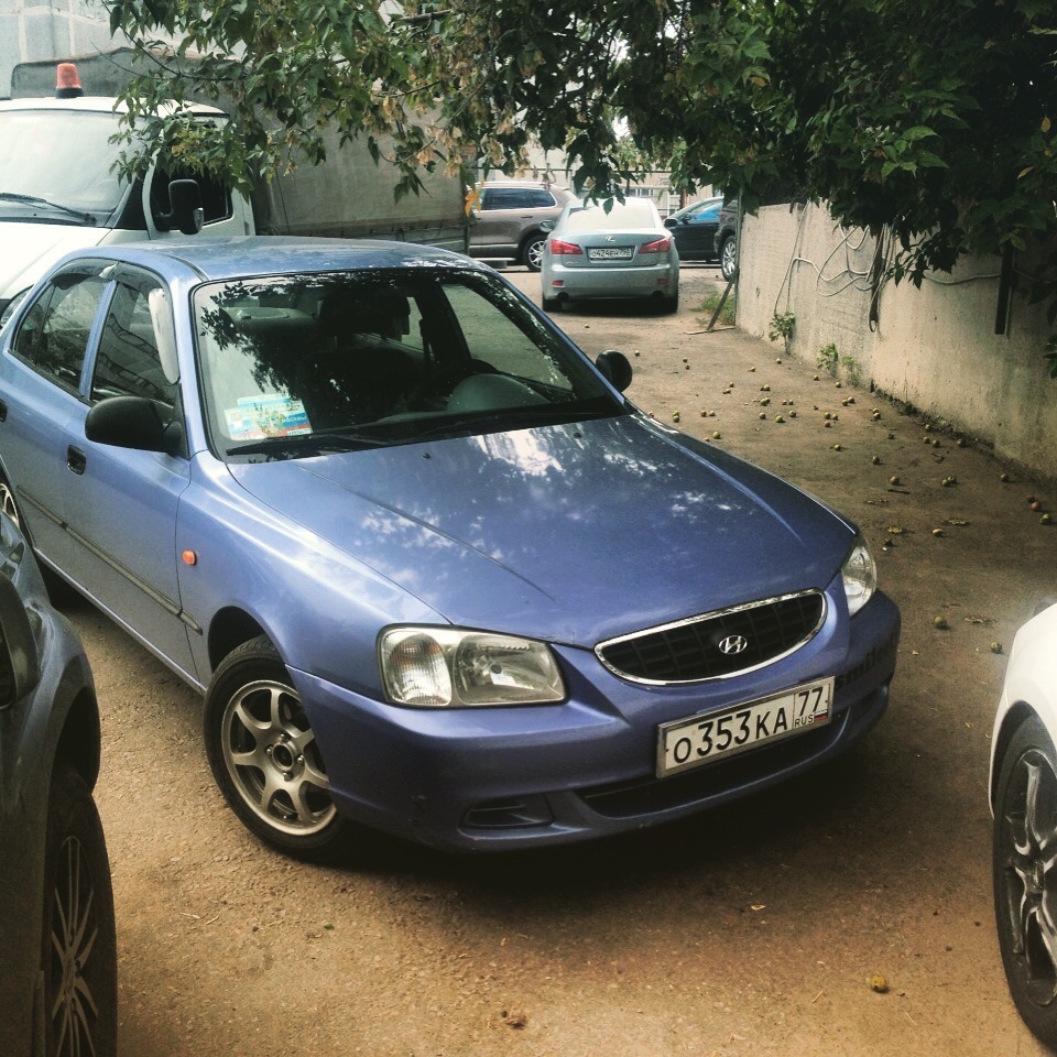 Фото в бортжурнале Hyundai Accent (2G)
