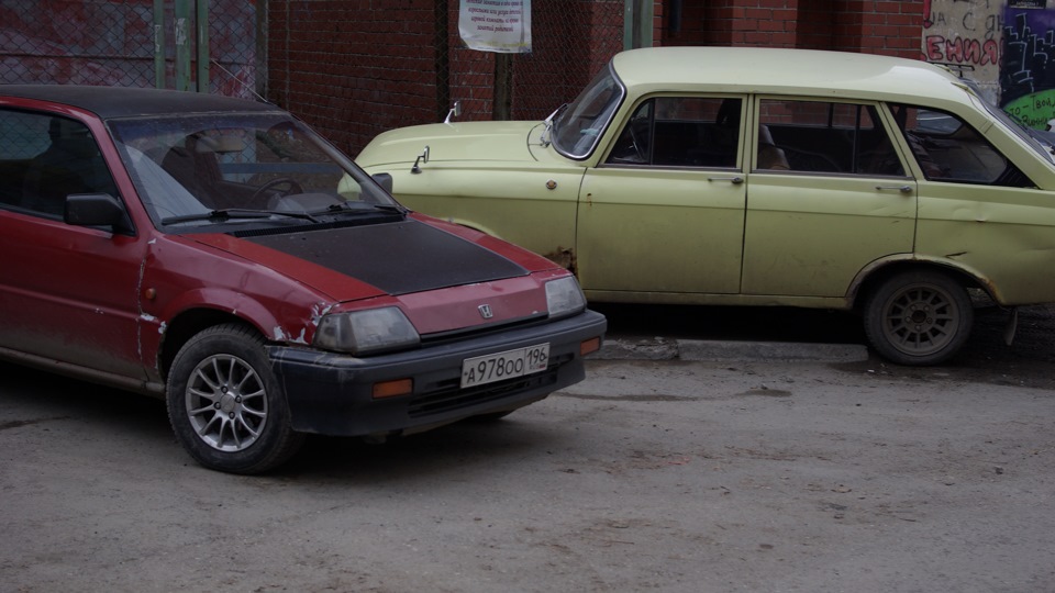 Honda Civic Hatchback Трэшквадрат
