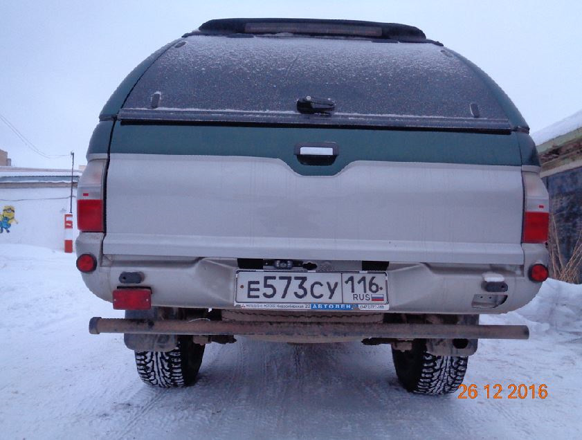 Фото в бортжурнале Mitsubishi L200 (3G)