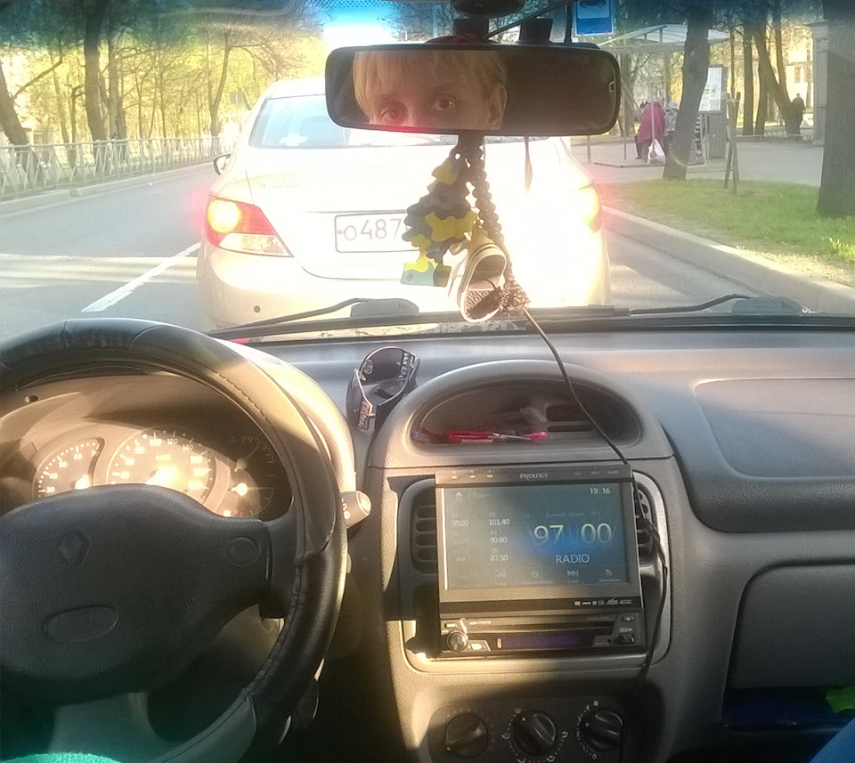 Photo from the logbook Renault Clio II