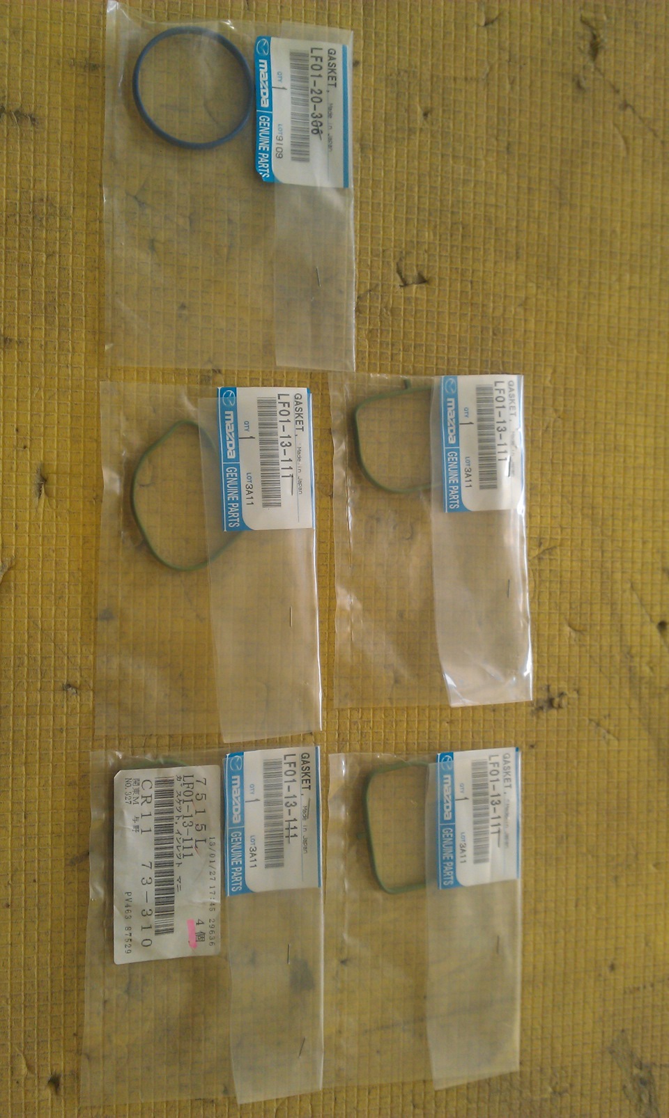 Фото в бортжурнале Mazda Atenza (1G). Запчасти на фото: LF0120300, LF0113111, LF0113