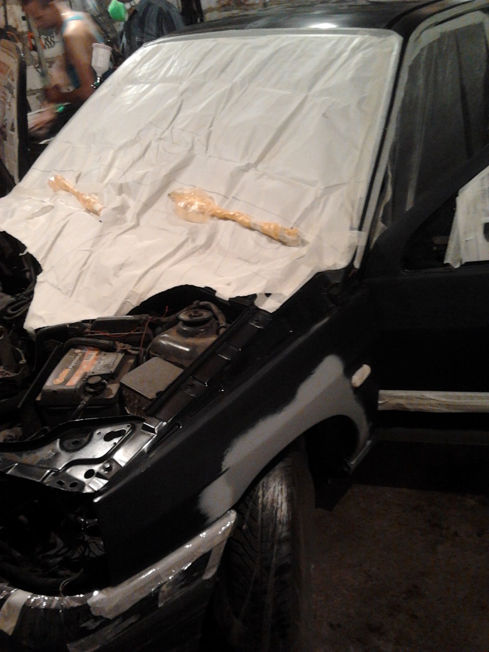 подготовка к покраске — Renault Clio I
