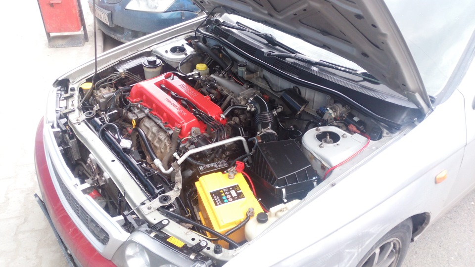 Photo from the logbook Nissan Bluebird (U14)