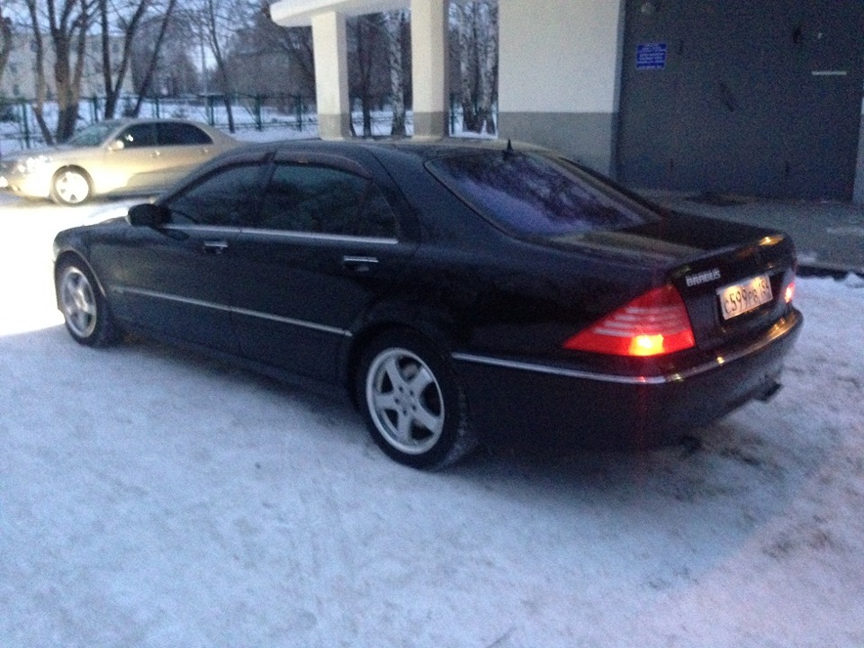Фото в бортжурнале Mercedes-Benz S-Class (W220)