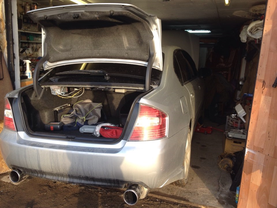 Фото в бортжурнале Subaru B4 (BL)