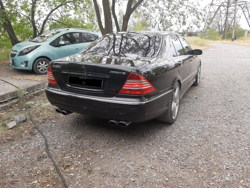 Фото в бортжурнале Mercedes-Benz S-Class (W220)