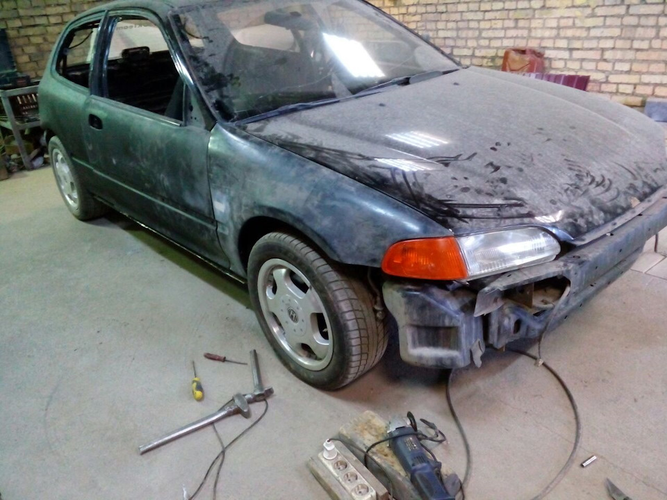 Фото в бортжурнале Honda Civic Hatchback (5G)