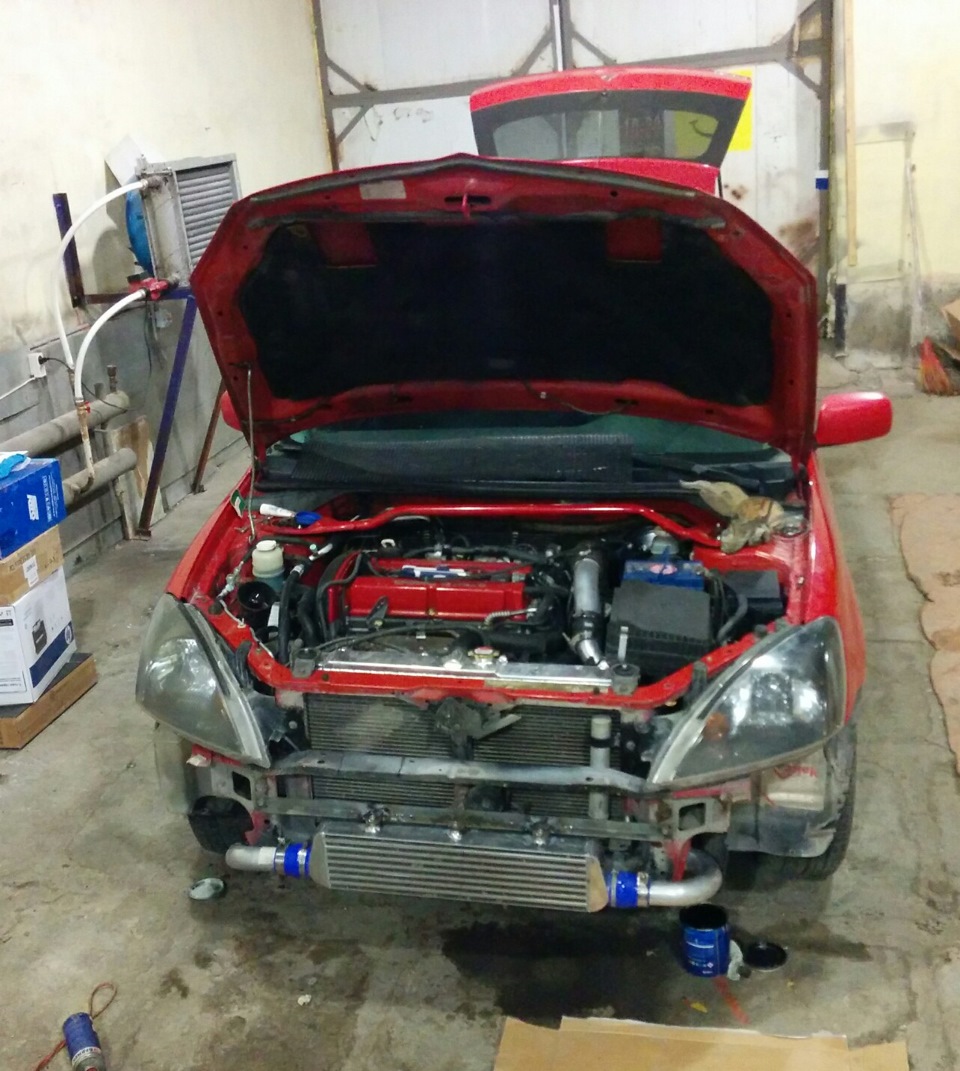 Впуск в сборе, можно уезжать — Mitsubishi Lancer IX