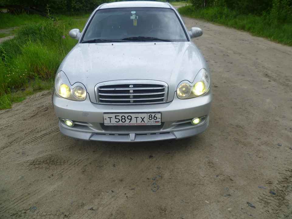 так куда красивей, чем с 4300к было)) — Hyundai Sonata IV (EF)