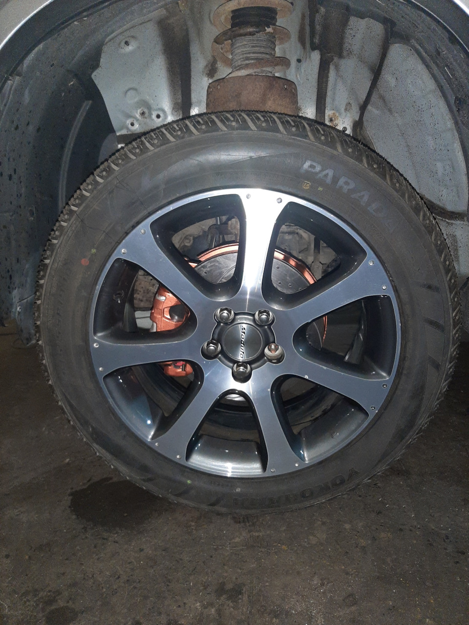 Колесо на месте — Honda CR-V (RE)