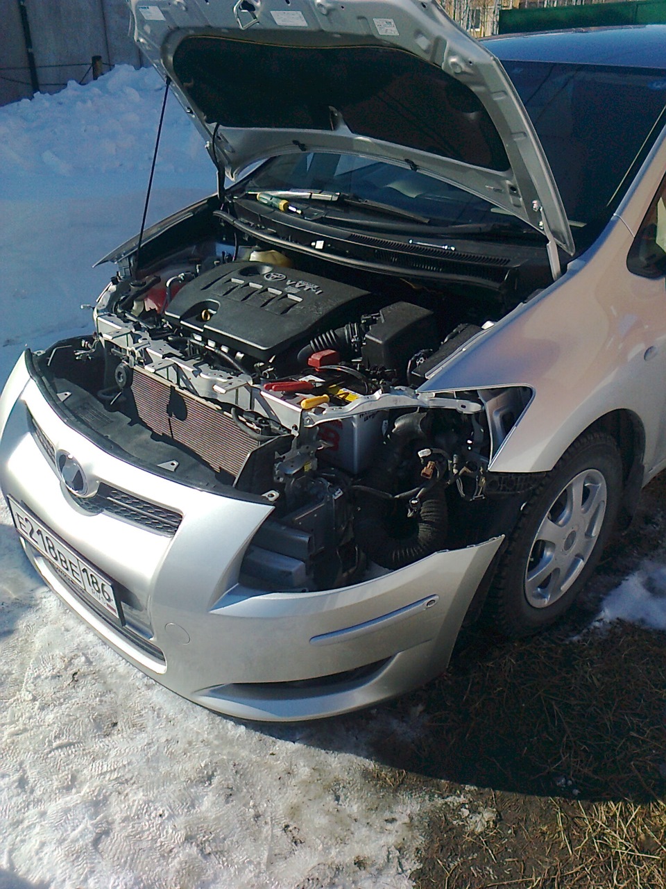 Фото в бортжурнале Toyota Auris (1G)