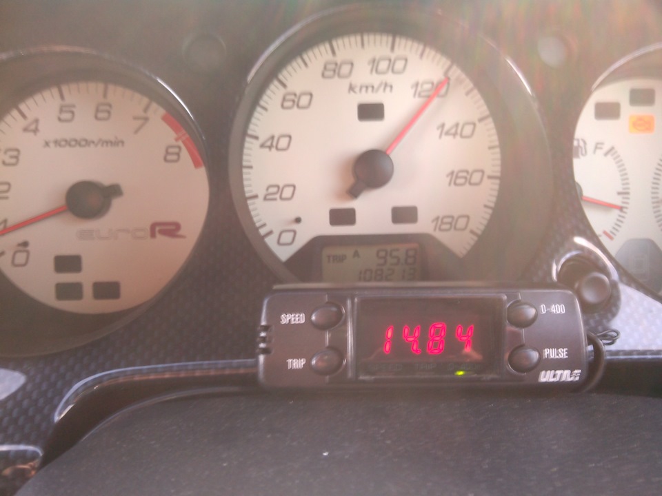 Время 0-400 м ) — Honda Accord (6G)