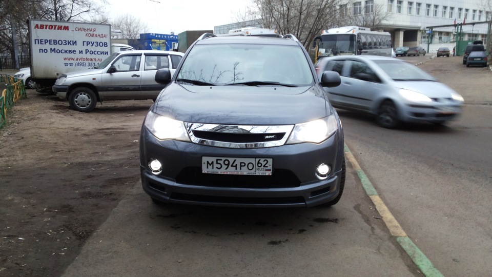 Туманки и ксенон… — Mitsubishi Outlander XL