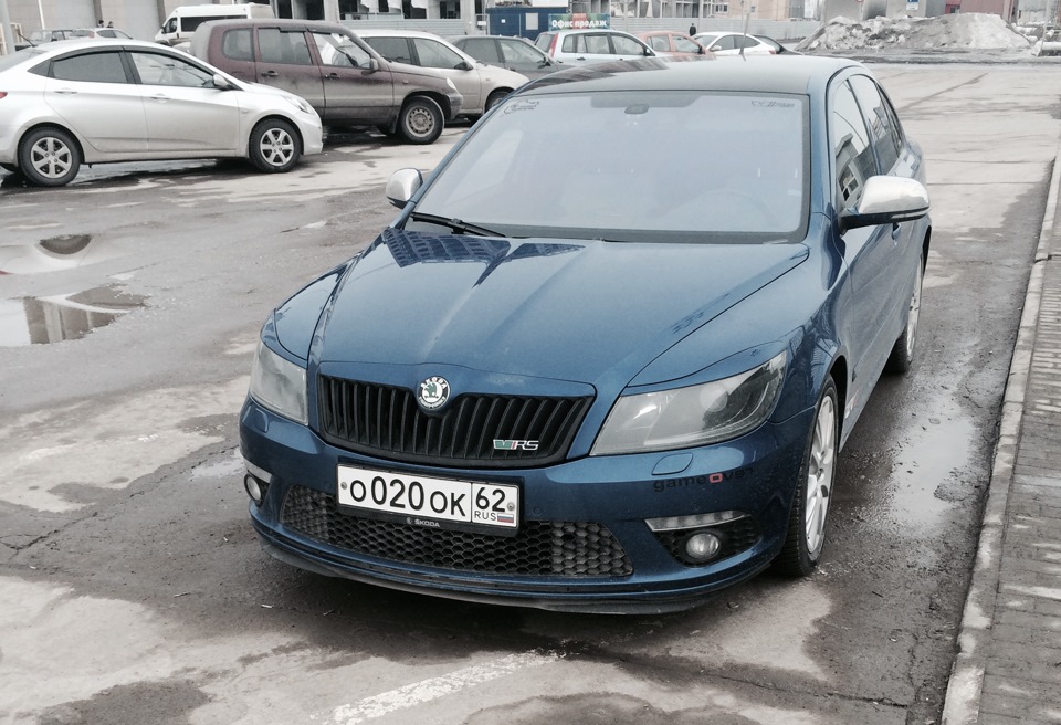 готовимся к тестовому заезду после проделанных работ — Skoda Octavia RS A5 Mk2