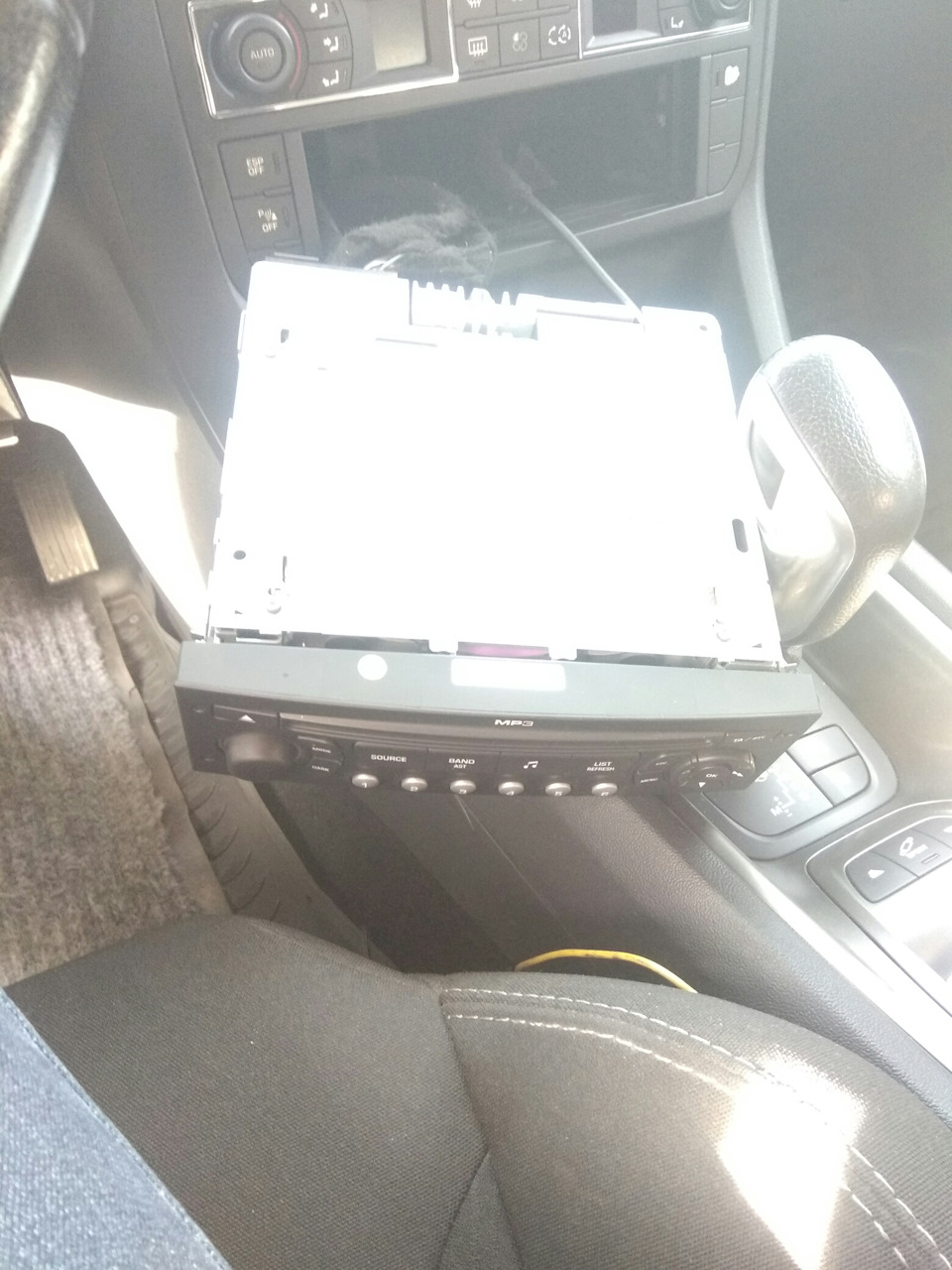 Photo from the logbook Citroen C5 (2G)
