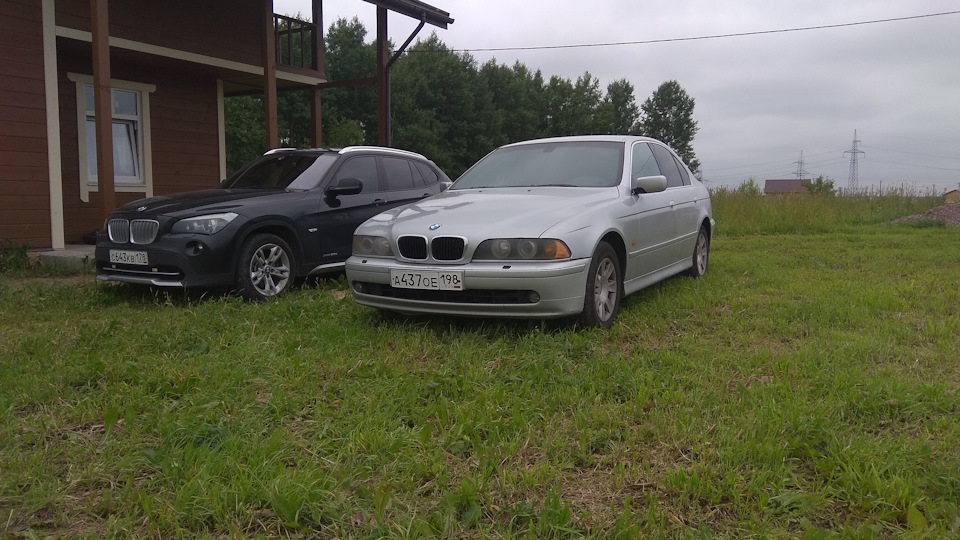 BMW 5 series Унылое серебро