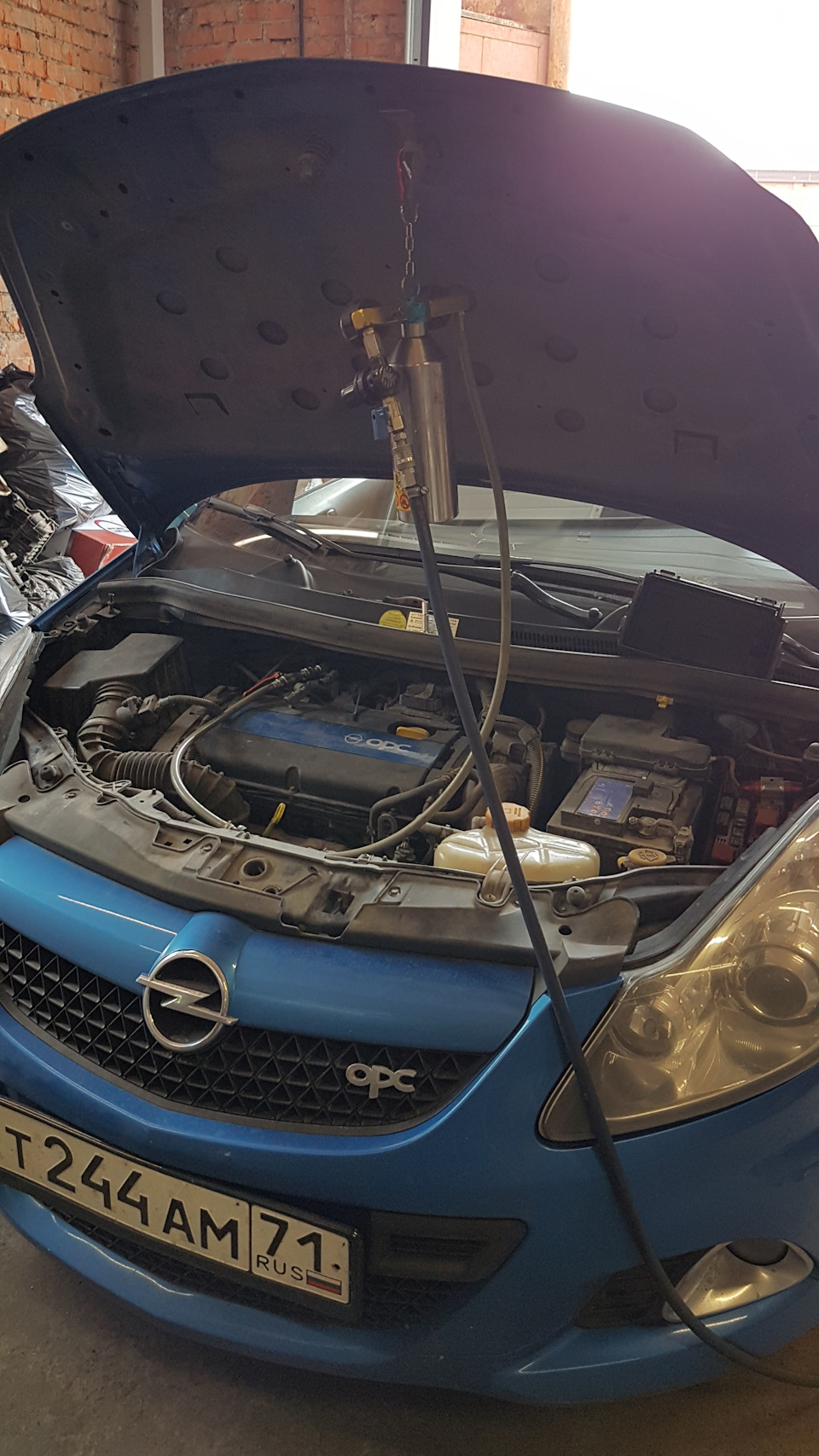 Промывали как всегда Винсом — Opel Corsa D OPC