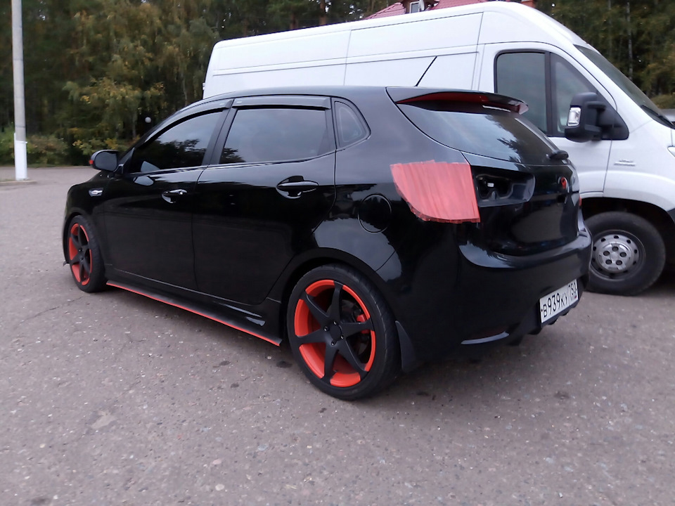 может так и оставить？😂 — KIA Rio 5-door (3G)