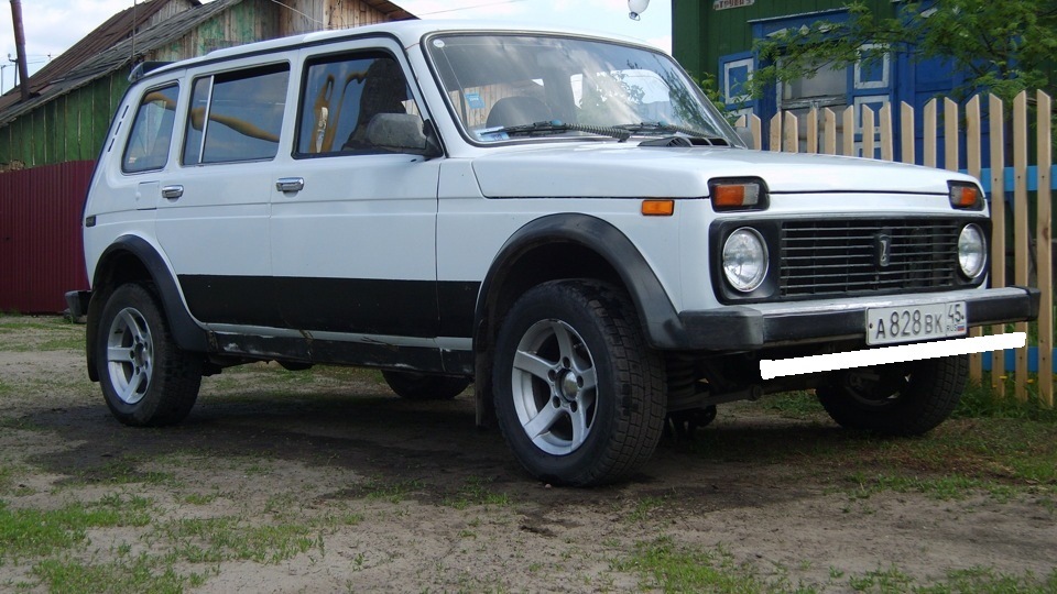 А вот так выглядит задумка… — Lada 4x4 5D