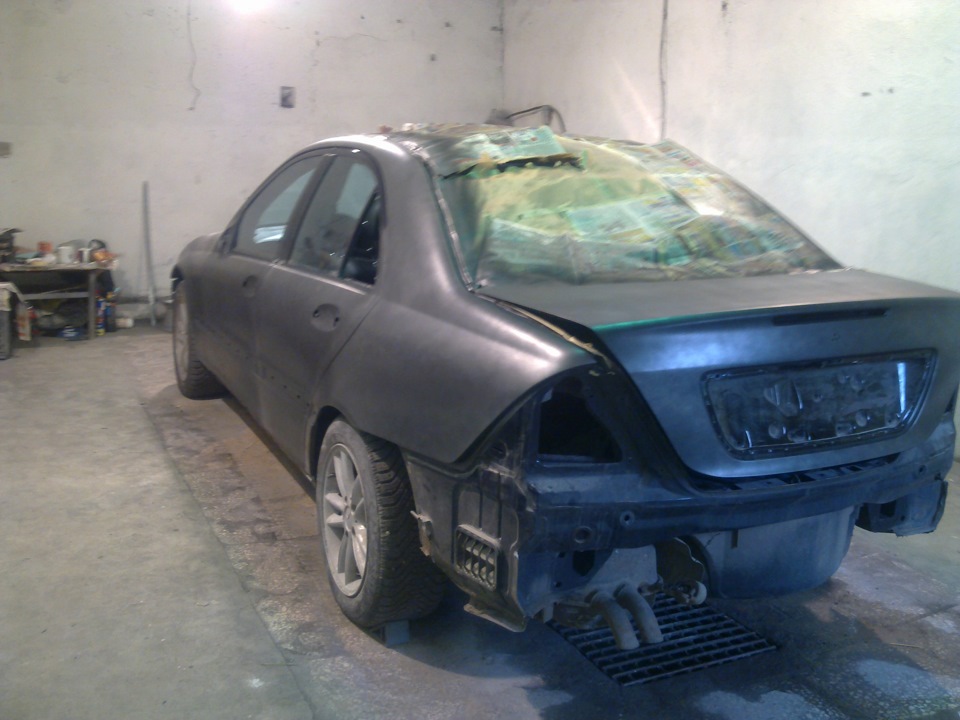Фото в бортжурнале Mercedes-Benz C-Class (W203)
