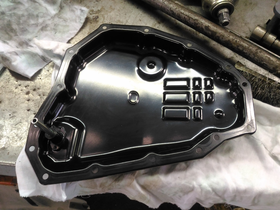 Помыли поддон — Nissan Qashqai (1G)