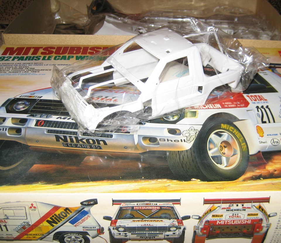 Tamiya Mitsubishi Pajero Paris Le Cap Winner'92 1:24 — DRIVE2