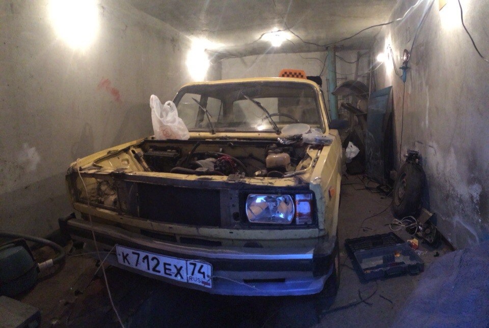 Светло, как днем) — Lada 21051