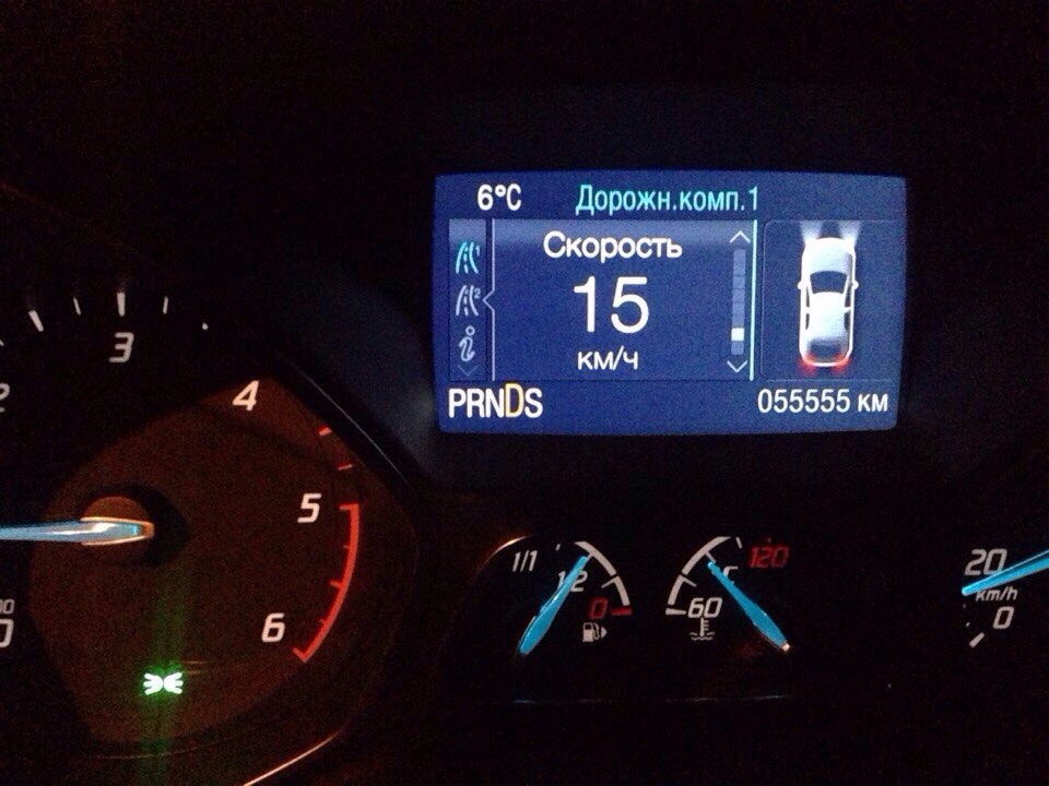 Вчера по дороге домой, преодолели барьер в 55555 — Ford Focus Wagon III