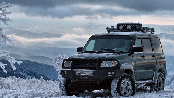 UAZ Patriot не паркет :-)