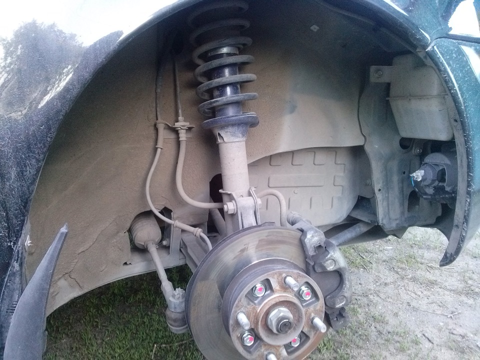 ну тут видно где намазан — Daewoo Matiz (M100/M150)
