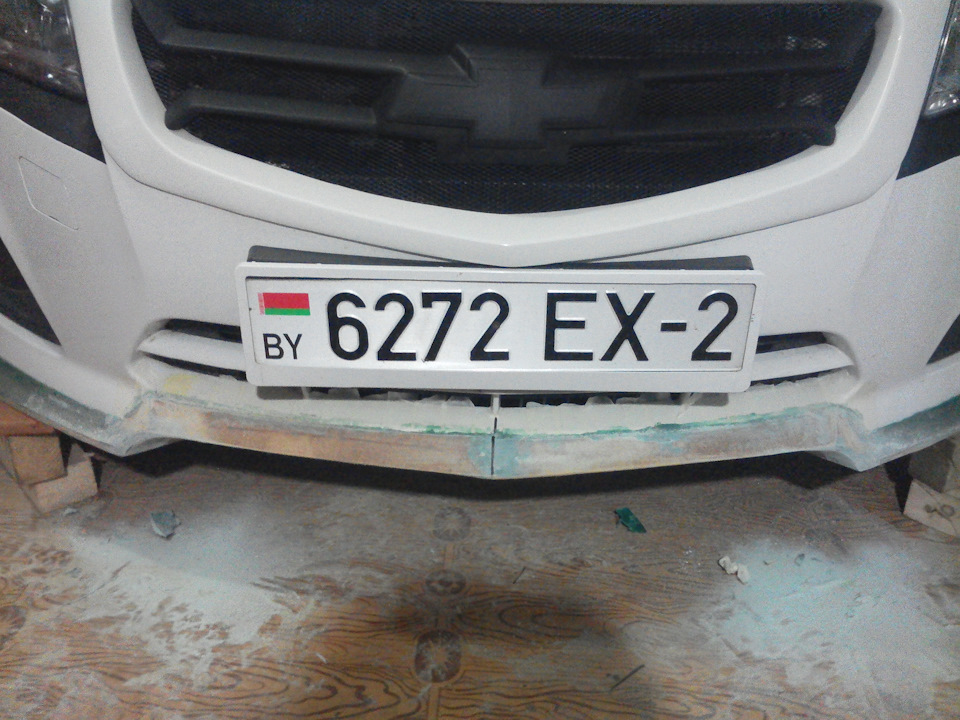 заготовка сделана. — Chevrolet Cruze (1G)