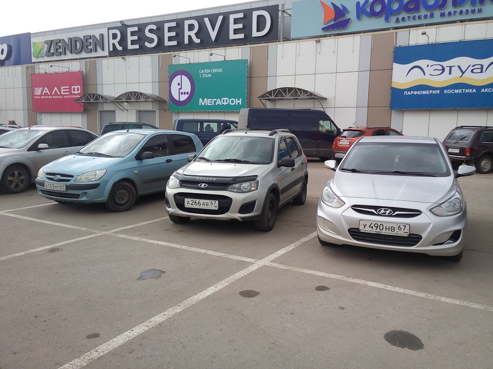 Фото в бортжурнале Lada Kalina Cross