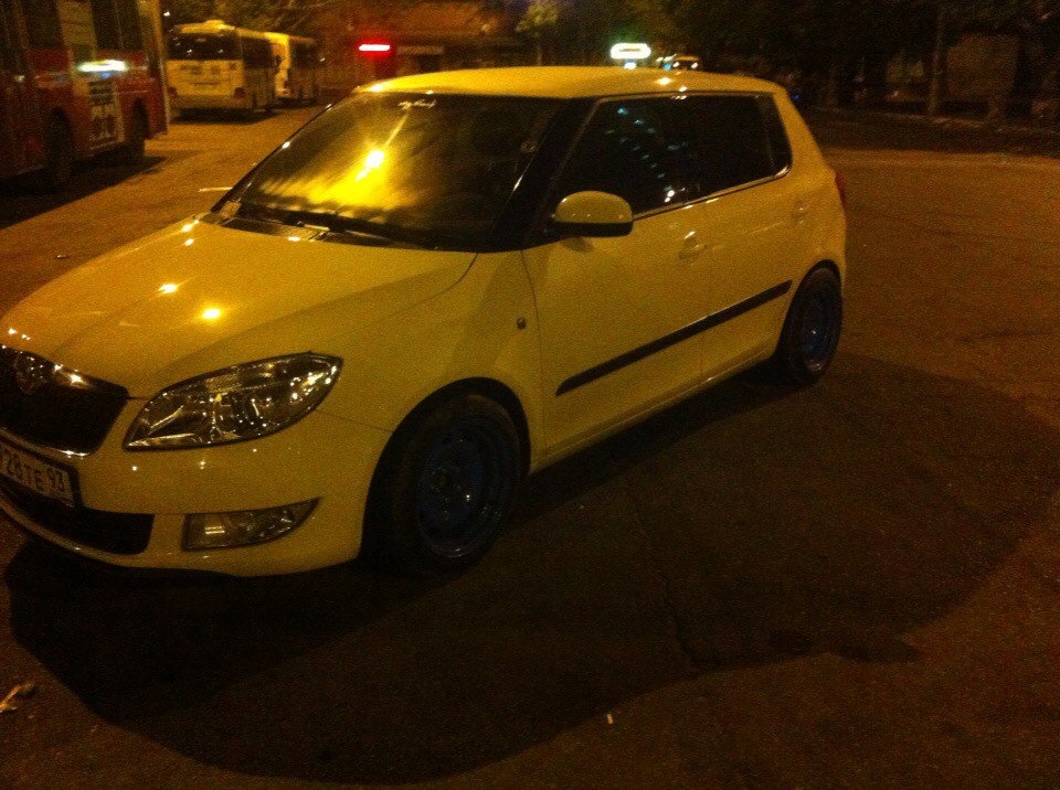 4 часа утра — Skoda Fabia Mk2