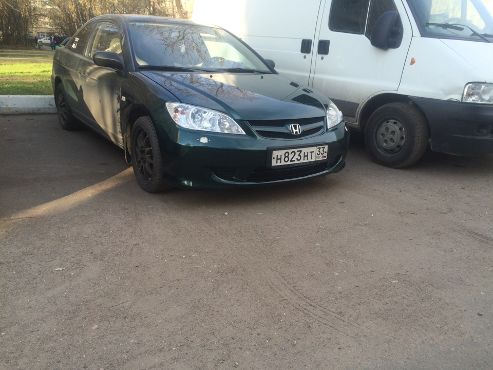 Фото в бортжурнале Honda Civic Coupe (7G)