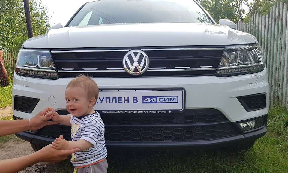 Фото в бортжурнале Volkswagen Tiguan (2G)