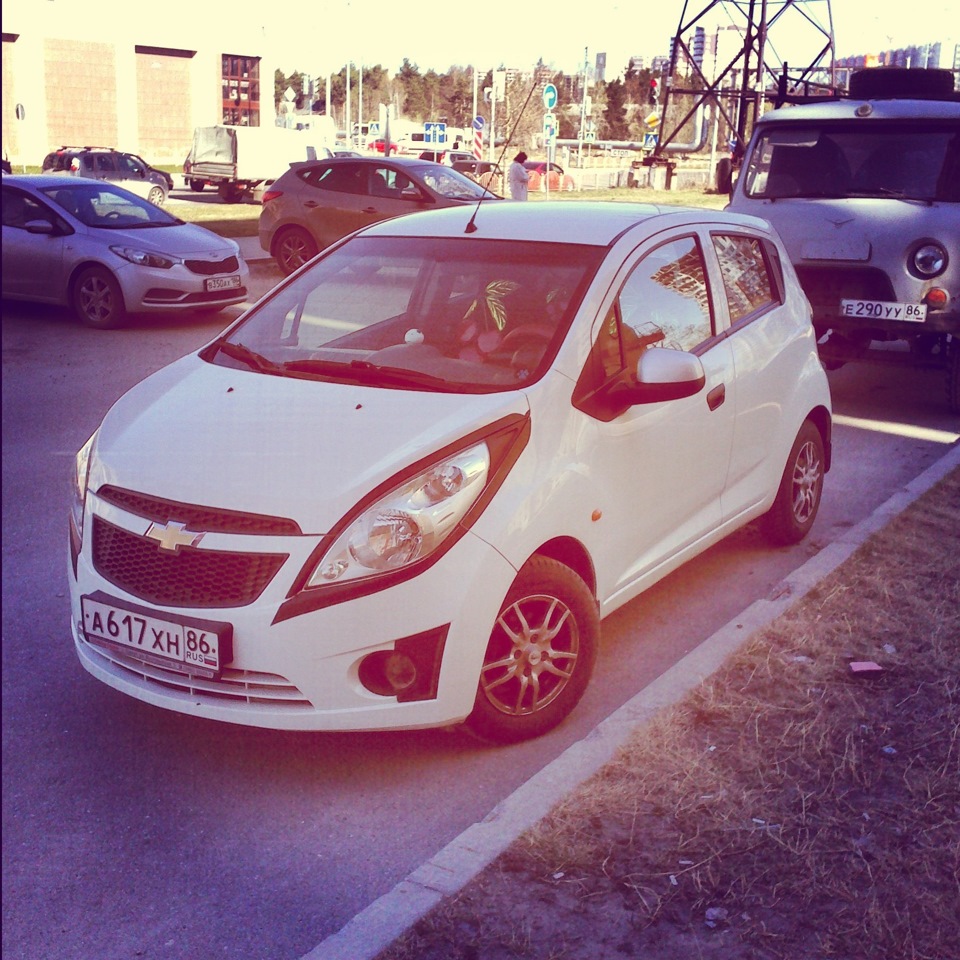 Фото в бортжурнале Chevrolet Spark (M300)