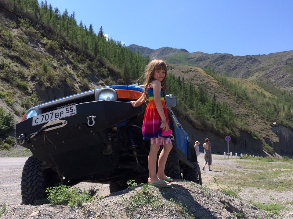 Василиса и FJ — Toyota FJ Cruiser