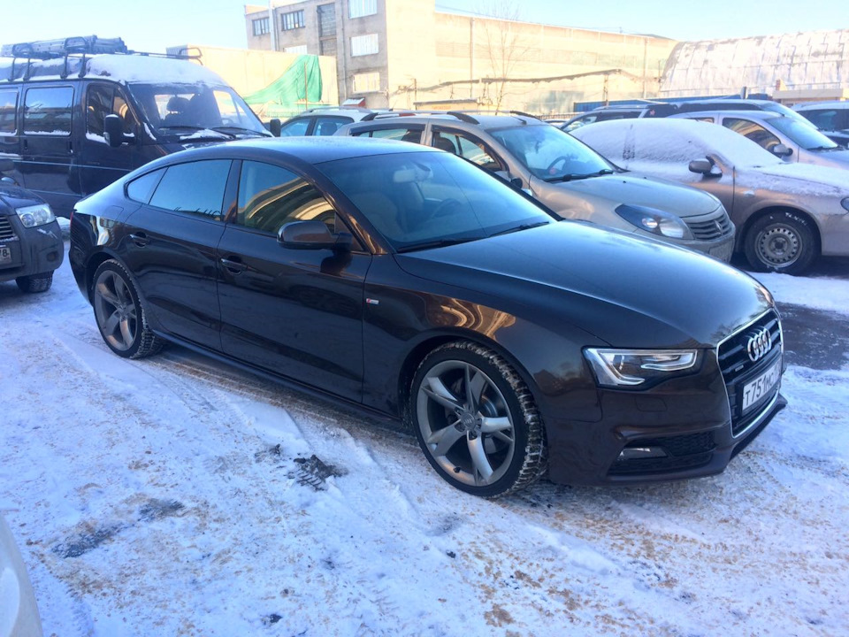 2017 год, первый осмотр машины — Audi A5 Sportback (1G)