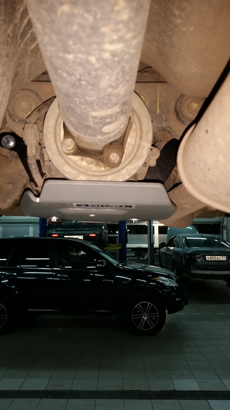 Ну как бы вот так. Клиренс она точно не уменьшает. — Nissan X-Trail III (t32)