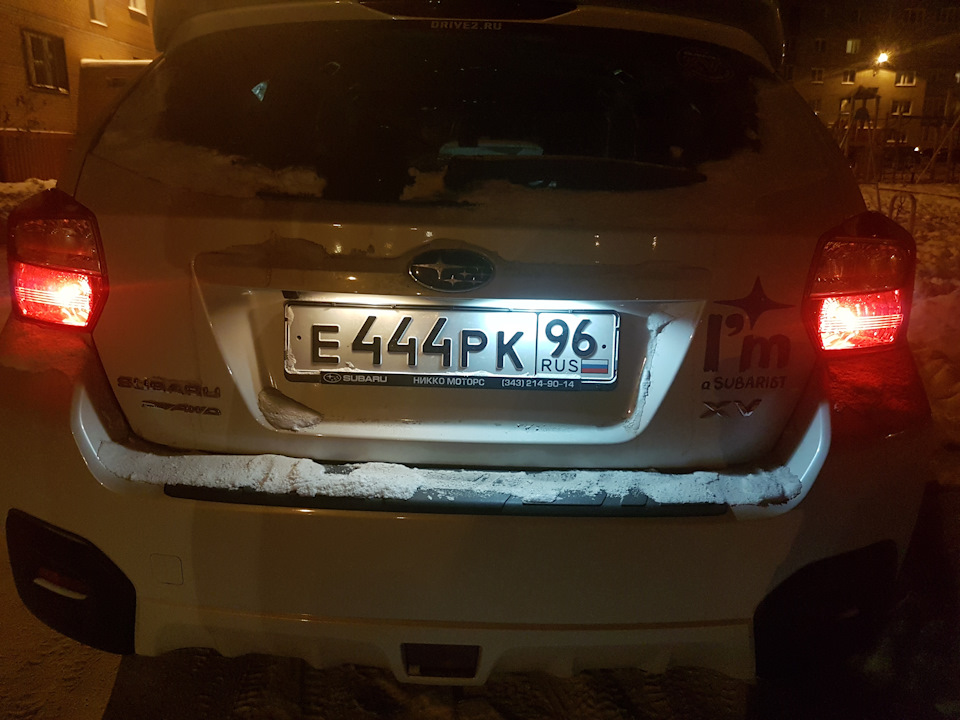 Фото в бортжурнале Subaru XV (1G)