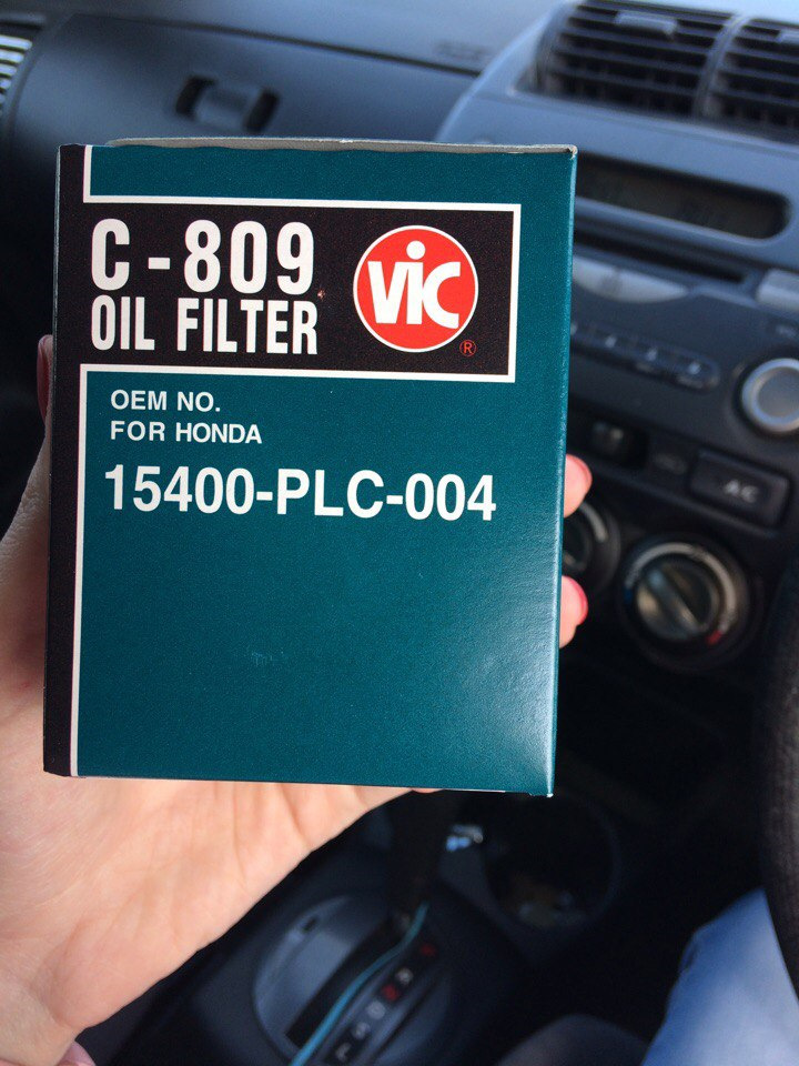 Фото в бортжурнале Honda Fit (1G). Запчасти на фото: 15400PLC004