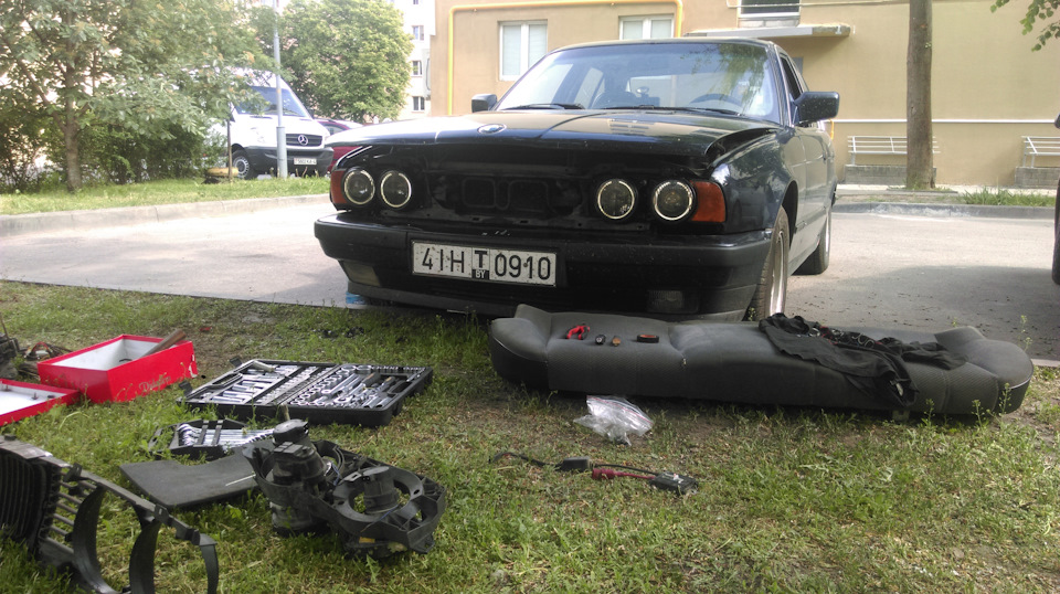 Фото в бортжурнале BMW 5 series (E34)