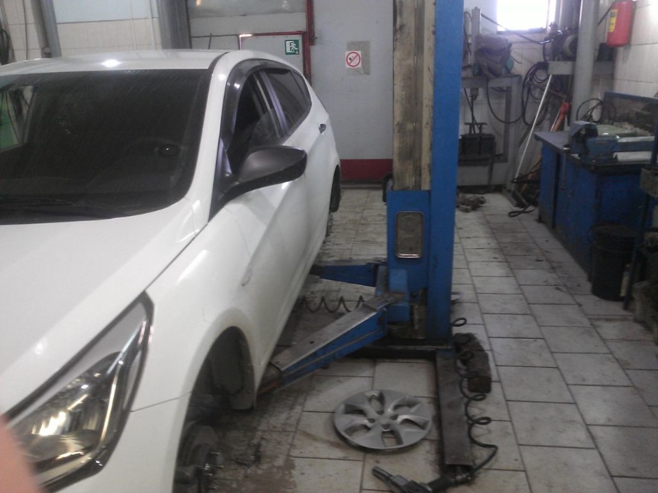 Фото в бортжурнале Hyundai Solaris Hatchback