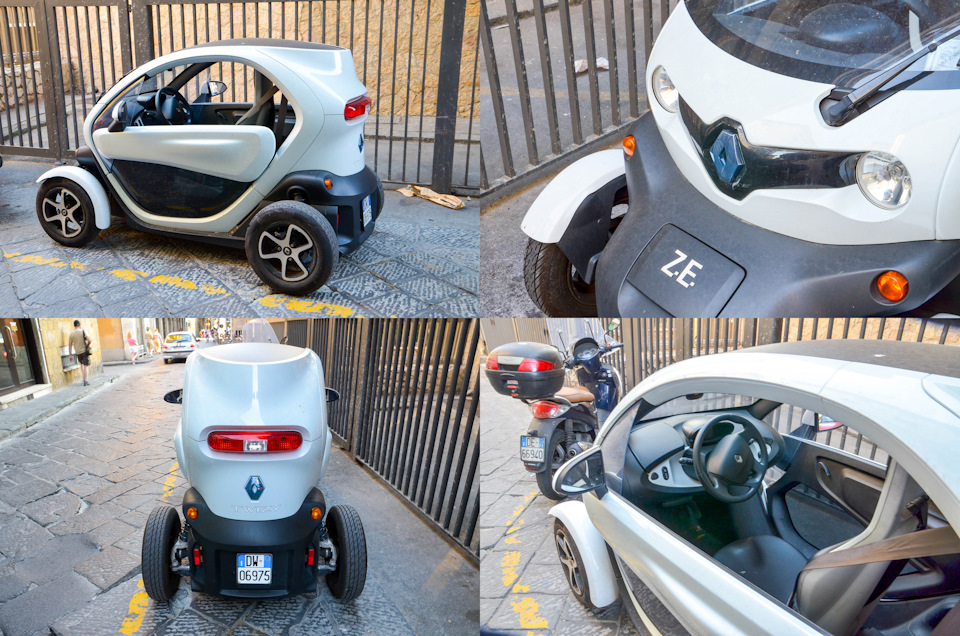 В тему об электромобилях … Renault Twizy – купе A-класса, задний привод. Автомат. Электро двигатели мощностью от 5 до 17 лошадиных сил. — УАЗ Patriot