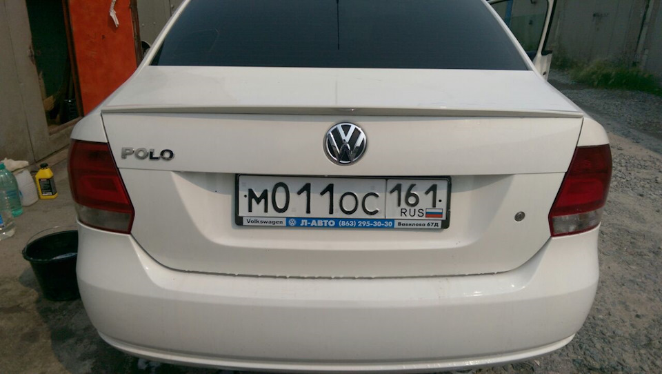 Фото в бортжурнале Volkswagen Polo Sedan