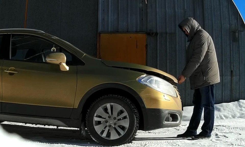 С такой 'высоты' закрывается гарантированно — Suzuki SX4 (2G)