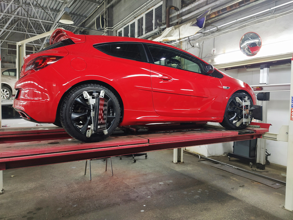 Photo from the logbook Opel Astra J GTC